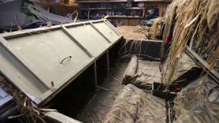 16' Low Profile Blind Inside View and Construction Info
