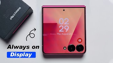How To Enable Always ON Display On Samsung Galaxy Z Flip 7