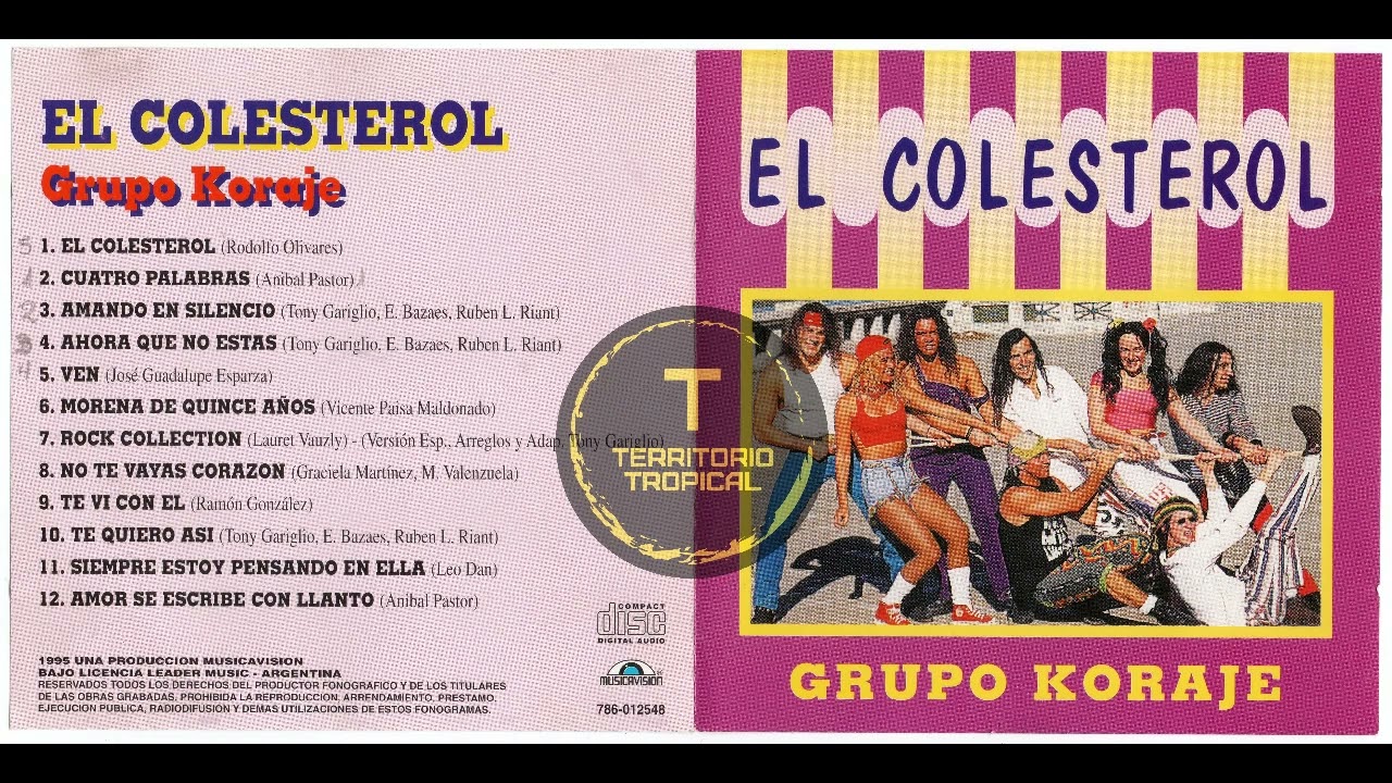 Koraje - El Colesterol Ed. Chilena (Disco Completo)