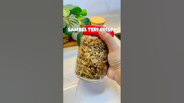 GURIH PEDAS CRISPY. COCOK UNTUK STOK‼️ #reseppawonputri #sambelteri #sambeltericrispy #shortvideo