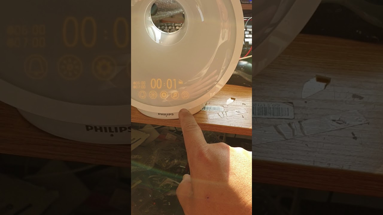 필립스 웨이크라이트 HF3651 충전포트 파손건 수리의 건