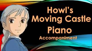 Howl's moving castle (Merry Go Round of life) Piano Accompaniment (Karaoke Version)