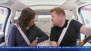 James Corden Challenges Michelle Obama To Dodgeball