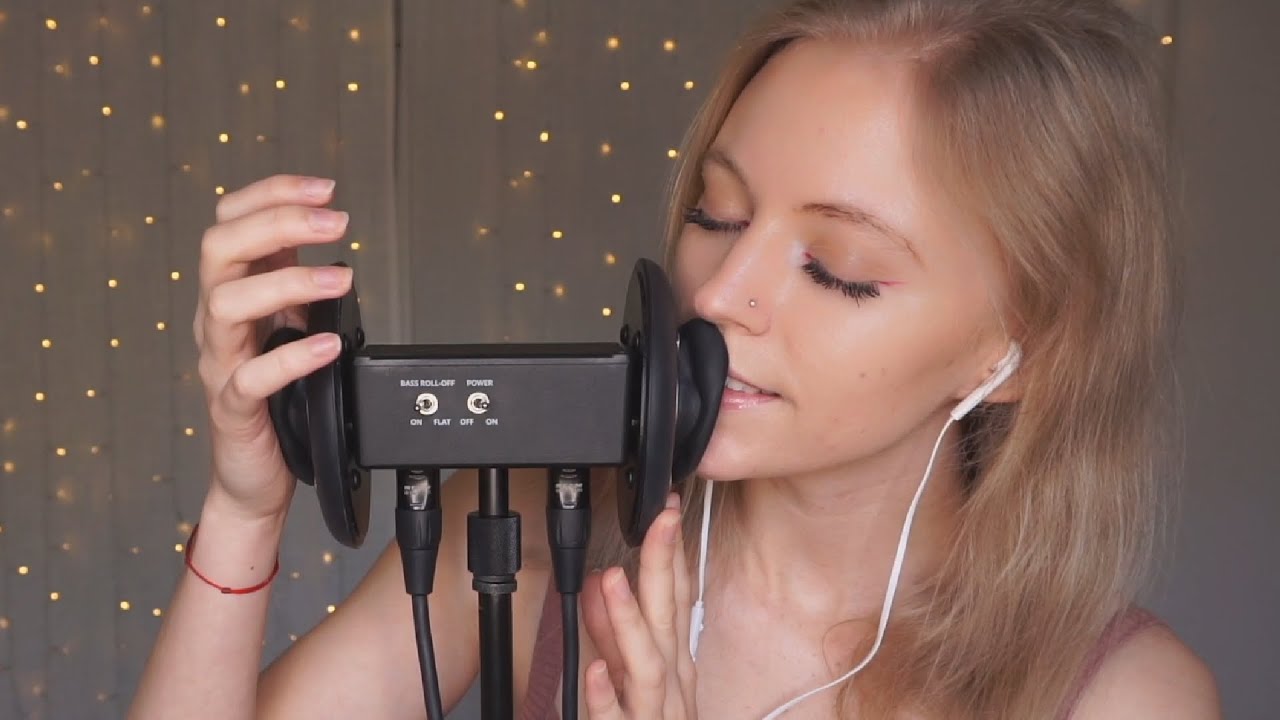 ASMR | Super up close breathy, blowing mouth sounds | 3Dio