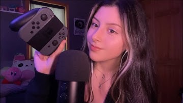 ASMR fast controller sounds, tapping, rambles & assorted triggers for sleep 🤍