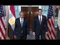 Secretary Rubio meets with Egyptian Foreign Minister Badr Abdelatty