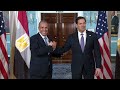 Secretary Rubio meets with Egyptian Foreign Minister Badr Abdelatty