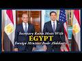 Secretary Rubio meets with Egyptian Foreign Minister Badr Abdelatty