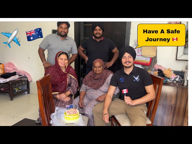 Gaggu Ki Family Chali Foreign 🇨🇦 🇦🇺✈️  | Harman khosa | class=