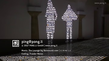 Freedom - interactive installation at the Bavarian State Exhibition, Veste Coburg, 2017