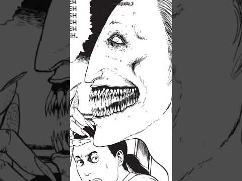 Junji Ito Collection Anime vs Manga Comparison Part 4 #shorts #junjiitocollection #animevsmanga