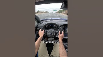 The Subaru WRX tS Needs to Downshift to Pass