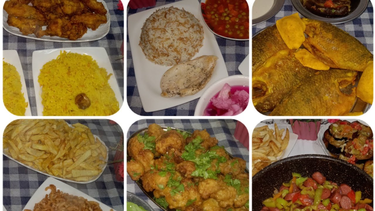 منيو اكلات الاسبوع 🤨اقتصادي وعلى قد الايد