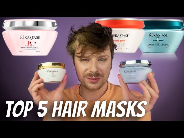dobbelt gård tidsskrift KERASTASE TOP 5 MASKS | Which Hair Mask Is The Best | Best High End Hair  Mask | Hair Mask Review - YouTube