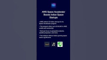 AWS Space Accelerator Boosts Indian Space Startups