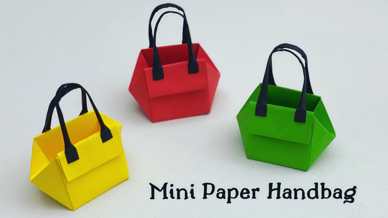 Origami Paper Bag - Little Crafties