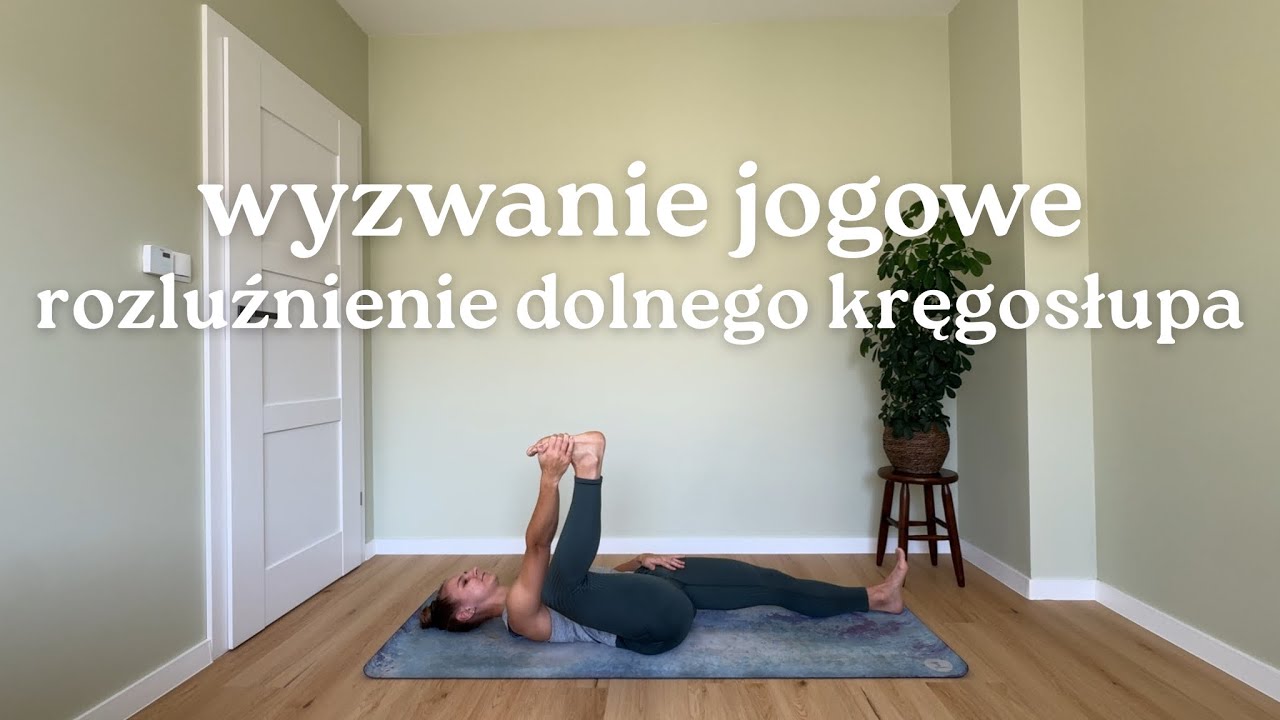 jogowe wyzwanie | ulga dla dolnego odcinka kręgosłupa