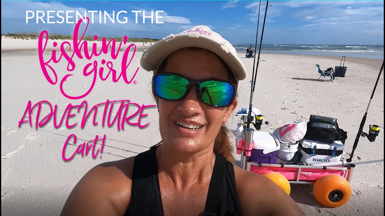 ЛУЧШАЯ тележка для рыбалки с серфинга на пляже