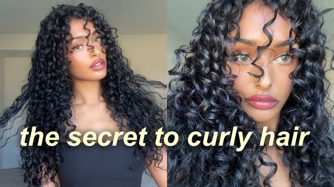 CURLY HAIR ROUTINE | in depth & STEP BY STEP, defined, bouncy curls and roots! ✨🌀