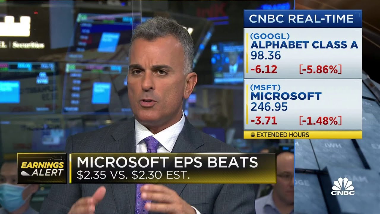 Microsoft beats on top and bottom lines for third quarter earnings ...