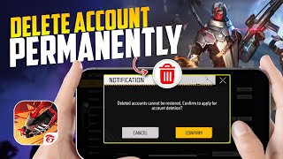 How to Permanently delete Free Fire Account on iPhone | Permanently Remove Free Fire Account