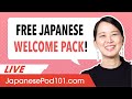 How to Start Learning Japanese with Free Welcome Pack