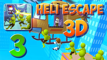Helicopter Escape 3D 🚁 | All levels 41 - 60 | Android iOS Mobile Gameplay | #3