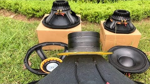 Bên trong Bass Neo 30-40 2 tầng coil 100 Hiwell chính hãng chuyên full mạnh nhất VN . DVH Audio