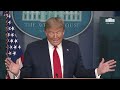 President trump members coronavirus task force hold press briefing