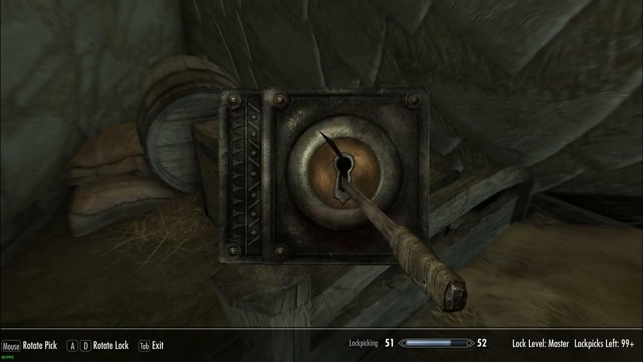 Master lockpicking The Elder Scrolls Skyrim YouTube