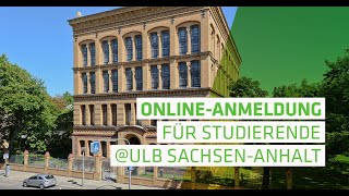 Online-Anmeldung zur Nutzung der ULB für Studierende | Uni Halle