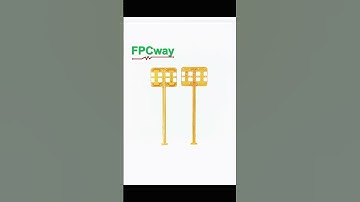 Flex PCB Details Display......#fpcway #fpc #flex #flexpcb #rigid #pcb