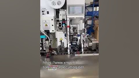 Automatic Wire Cutting Stripping Seal Inserting Terminal Crimping Machine