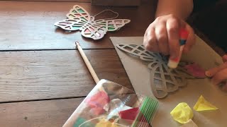 Butterfly Suncatcher - Craft Kit by Job Carr Cabin Museum 367 views 2 years ago 2 minutes, 46 seconds