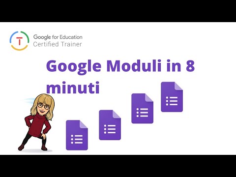 Google moduli in 8 minuti