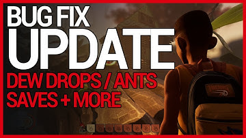 GROUNDED BUG FIX UPDATE // Dew Collector, Mushrooms, Ant Eggs + More