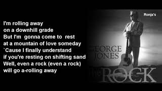 Video thumbnail of "George Jones  ~  "The Rock""
