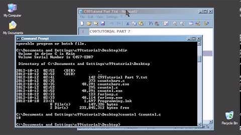 C99 Tutorial Part 7 - Counting newlines and other characters
