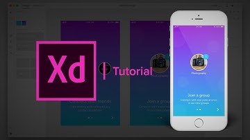 Create an Onboarding App - Adobe Xd Tutorial