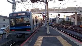 北総鉄道7500形7501F　京成高砂駅1番線発車