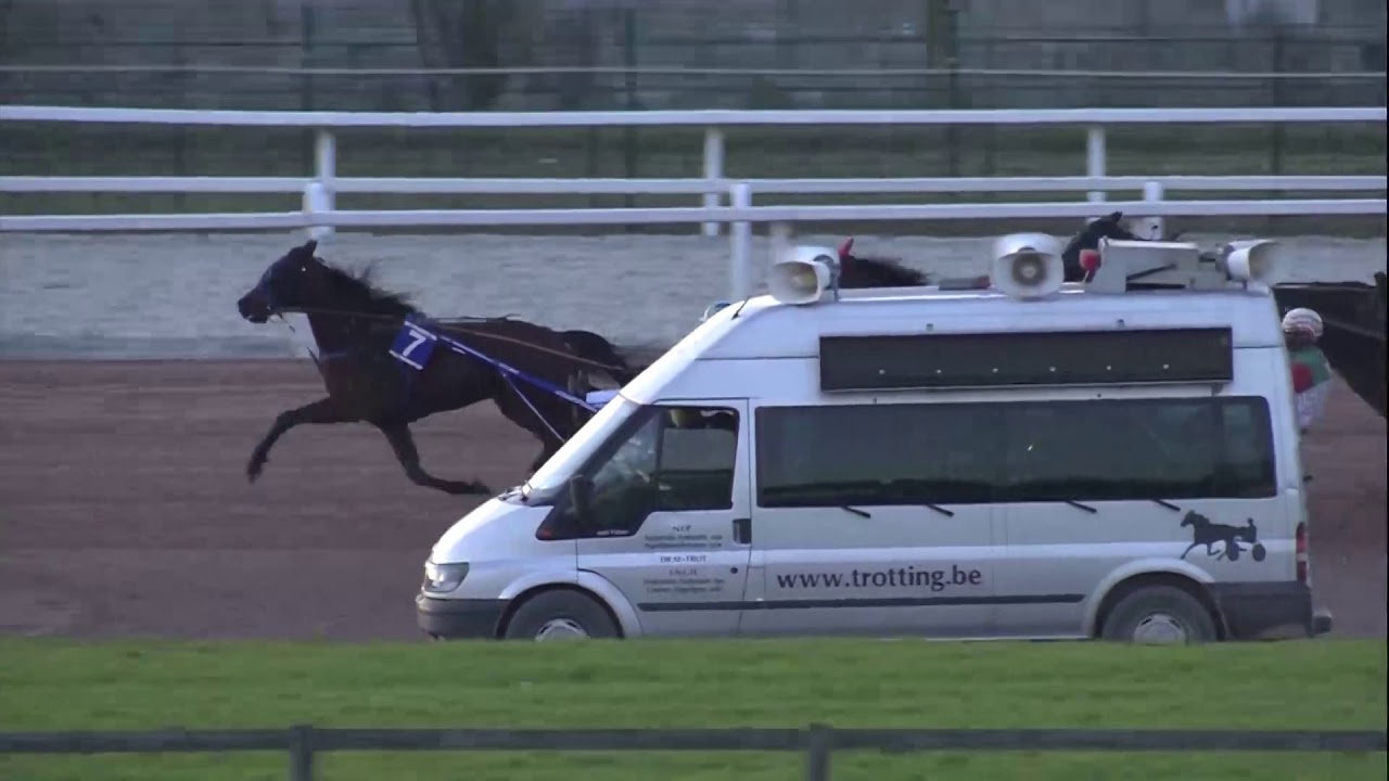 Hippodrome de Wallonie Mons (België) 18-12-2020 Selectieproef 1 Luke Winner - Gunther Loix