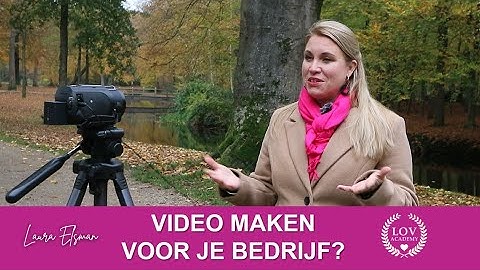 Video maken voor je bedrijf: deelnemer psycholoog Rolanda Bonte.