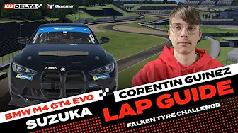 iRacing Lap Guide: BMW M4 GT4 EVO at Suzuka