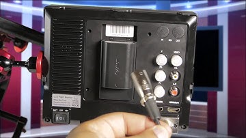 Lilliput 663 Monitor opening and demonstration