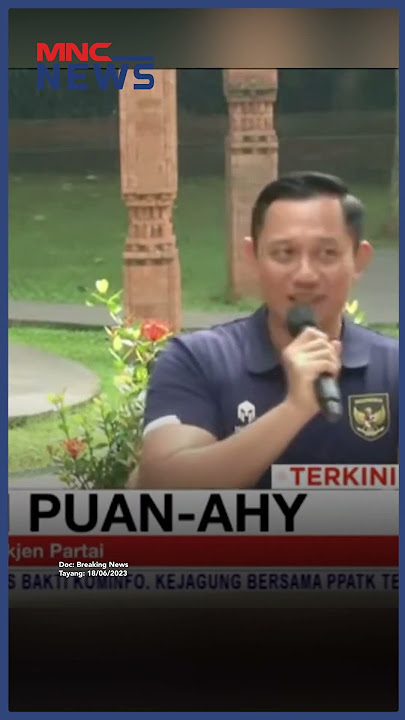 Pantun Penutup dari Puan Maharani Bertemu Dengan AHY #Shorts