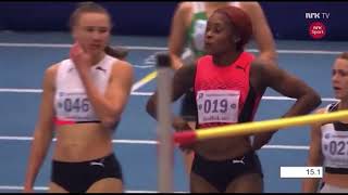 Elaine Thompson-Herah Wins 60m 7.30 | Karsten Warholm Invitation 2023