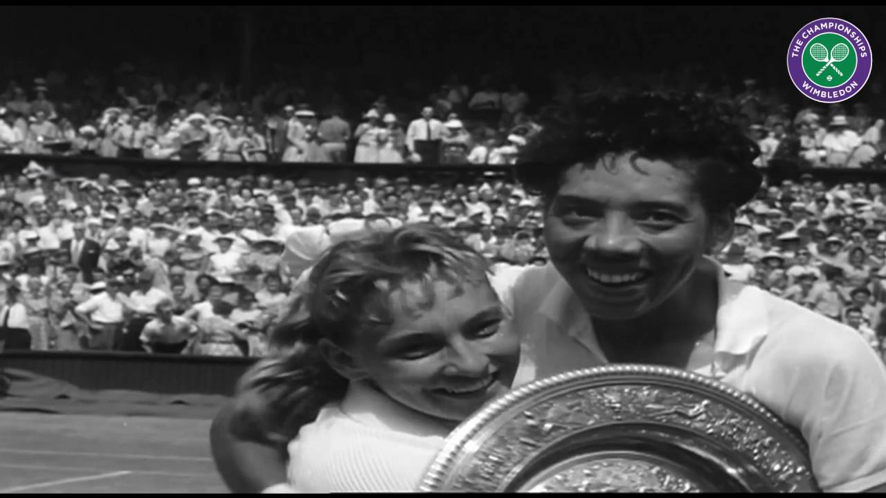 Althea Gibson Becomes First African American To Win Wimbledon YouTube Althea Gibson Becomes First African American To Win Wimbledon YouTube