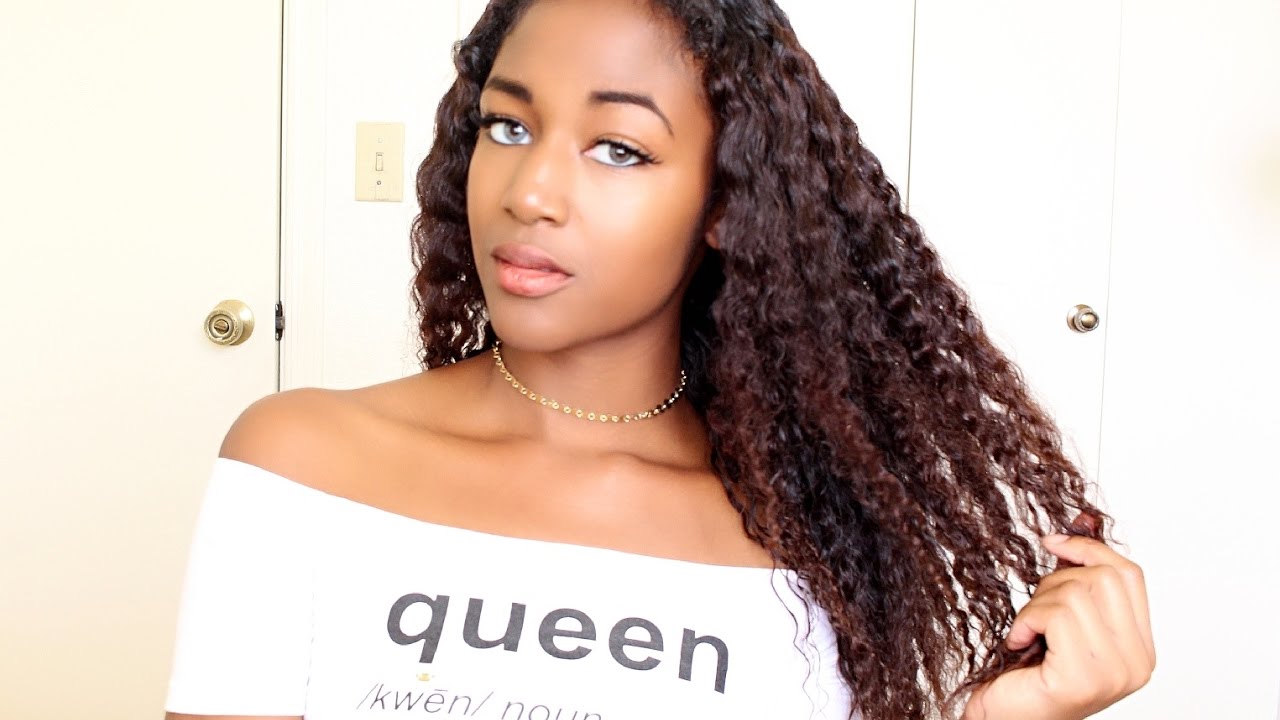 NATURAL HAIR Deep Wave Braid Out Double Stretched YouTube