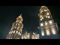 Encendido de Catedral, en la ciudad de Morelia, Michoacán