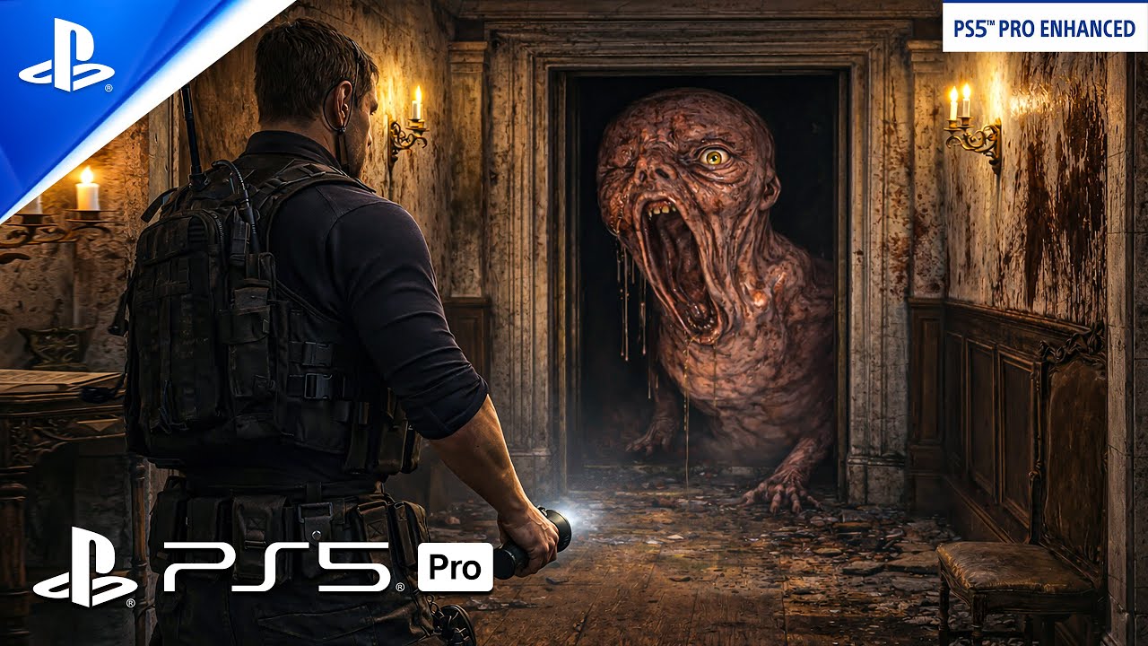 RESIDENT EVIL™ LOOKS ABSOLUTELY TERRIFYING on PS5 PRO | Ultra Realistic Graphics [4K 60FPS HDR]